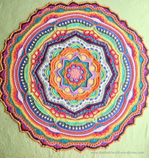 Mandala Madness, pattern by Helen Shrimpton