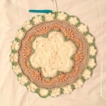 crochet snowdrop mandala