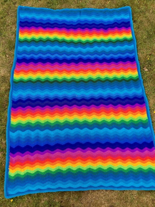 rainbow blanket for a 10 year old