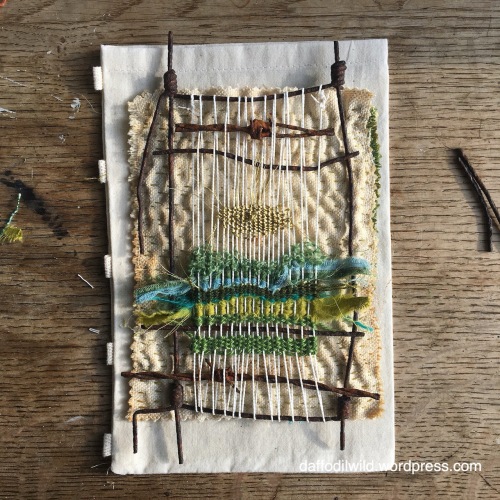 slow stitch withe weave