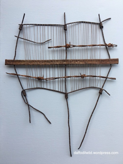 woven wire sculpture